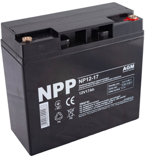 Аккумуляторная батарея NPP NP12-17 (NP1217) - изображение 1