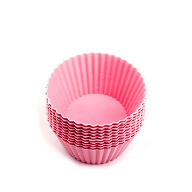 Силиконовая форма для кексов 10 шт Con Brio CB-674-Pink – низкие цены ...