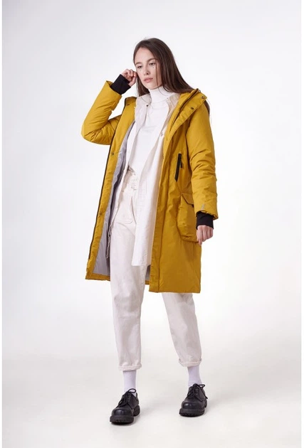 Зимова парка (куртка) мембранна S-cape Winter Parka Curry жіноча Жовта S (wp1015) - изображение 4