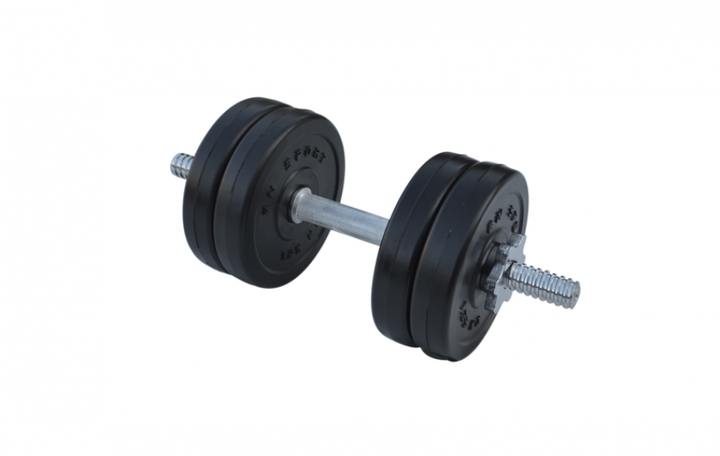 Композитная гантель RN-Sport 6,5 кг с хром грифом - Фото 1 Композитная гантель RN-Sport 6,5 кг с хром грифом - изображение 1
