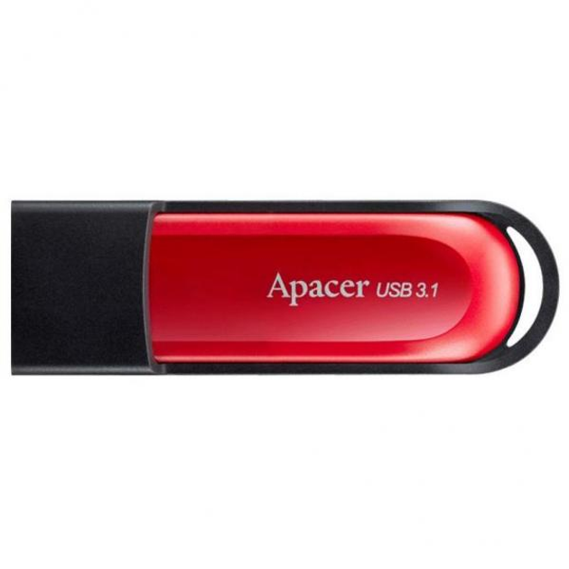 USB флеш накопитель Apacer 16GB AH25A Black USB 3.1 Gen1 (AP16GAH25AB-1 ...