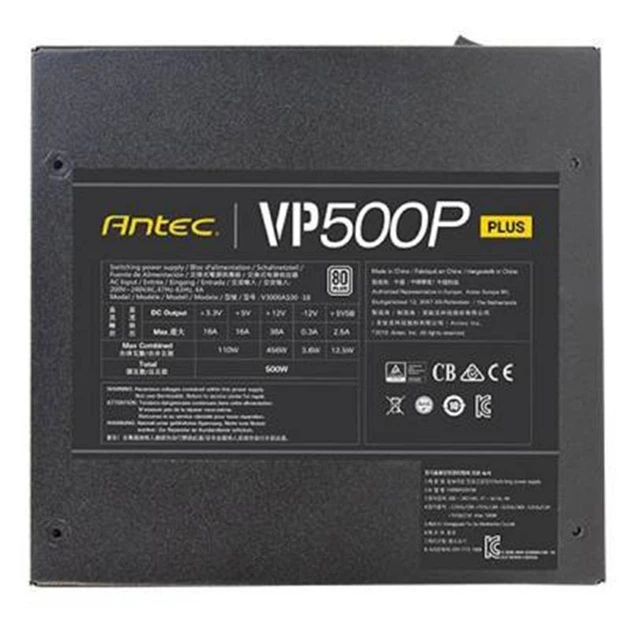 Блок питания Antec Value Power VP500P Plus (0-761345-11651-0) 500W - изображение 4