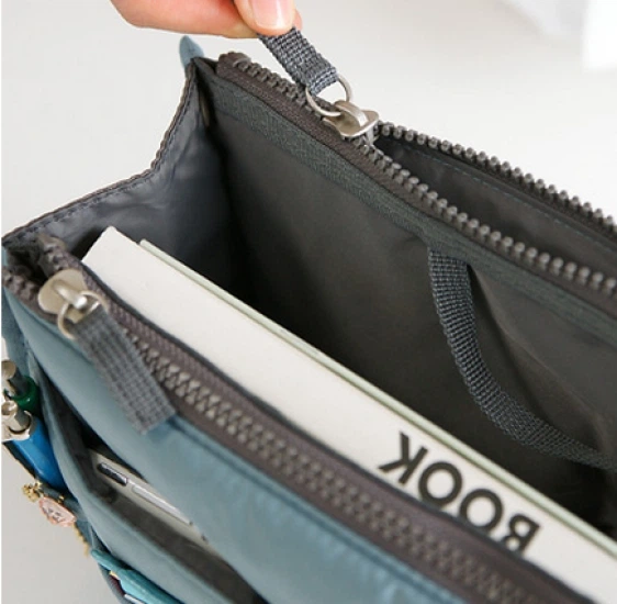 Органайзер сумка в сумку Bag in bag maxi блакитний - Фото 5 Органайзер сумка в сумку Bag in bag maxi блакитний - зображення 5