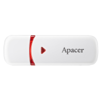 Флеш-накопичувач Apacer AH333 32 ГБ USB 2.0 білий - зображення 2