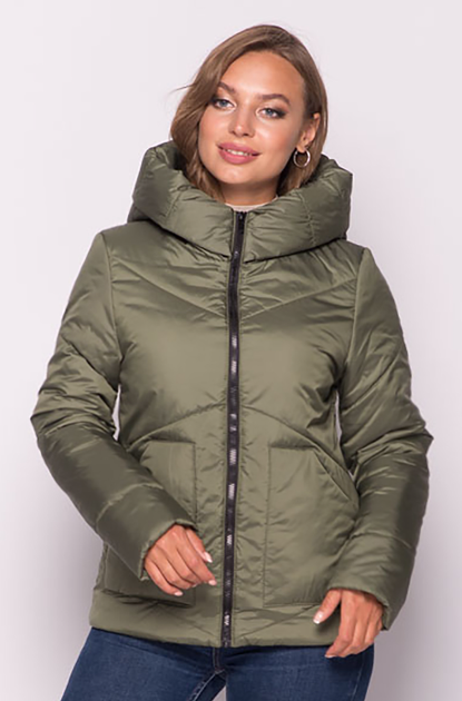 Куртка жіноча демісезонна MODA 00047/5 (42) XS Хакі (00047/5 A) - Фото 1 Куртка жіноча демісезонна MODA 00047/5 (42) XS Хакі (00047/5 A) - зображення 1