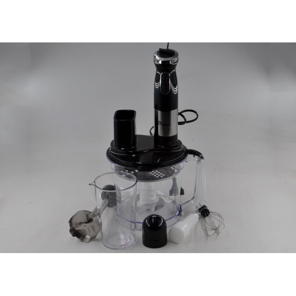 Блендер Domotec Stabmixer 800W MS-5106 2 в 1 + миксер с двумя чашами + терка Черный (208416493Sm) - изображение 4