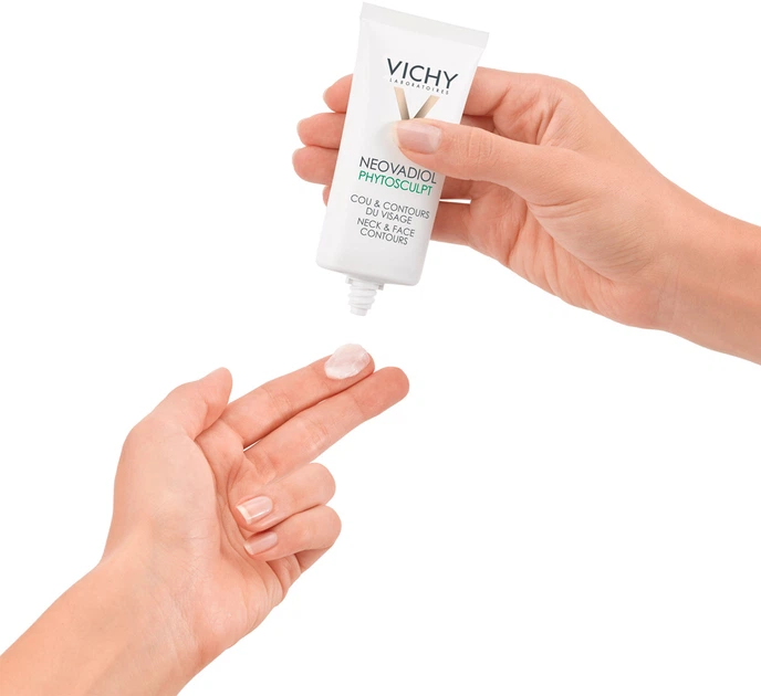 Антивіковий крем-догляд Vichy Неовадіол Фітоскульпт для зони шиї, декольте й овалу обличчя 50 мл (3337875647182) - зображення 7