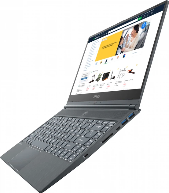 Ноутбук MSI Modern 14 (A10M-653XUA) Luxury Carbon Gray Суперцена Ноутбук MSI Modern 14 (A10M-653XUA) Luxury Carbon Gray Суперцена
