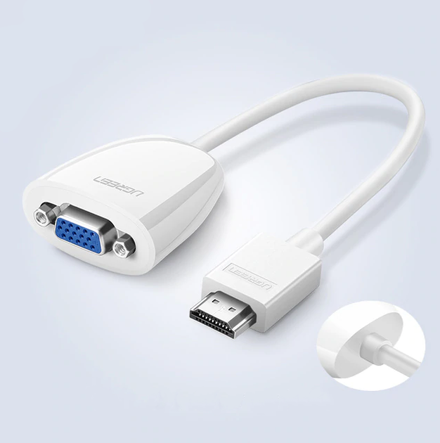 Переходник HDMI - VGA Ugreen – фото, отзывы, характеристики в интернет ...