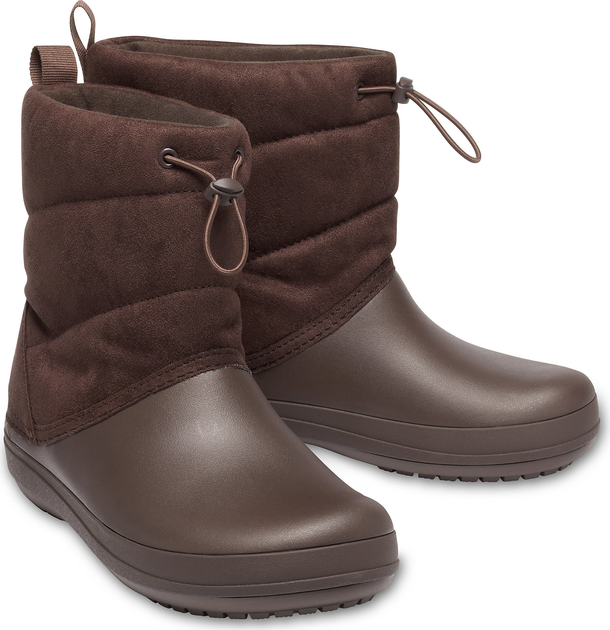 Женские сапоги Crocs Jibbitz Crocband Puff Boot W 205858-206-W8 38-39 ...