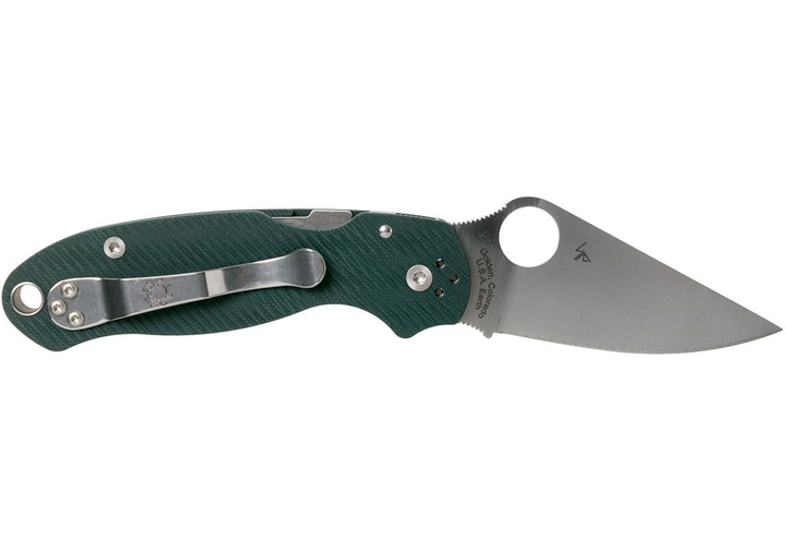 Нож Spyderco Para 3 Sprint Run, S45VN Forest Green (C223GPFGR) - изображение 2