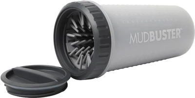Лапомийка Dexas MudBuster Lidded Pro для собак велика з кришкою Світло-сіра (PW720L-429)