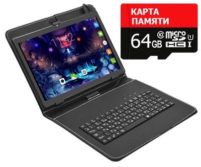 Планшет CONTIXO GT 1160 4G 10.1" 32GB ROM + Чохол-клавіатура + Карта пам'яті 64GB