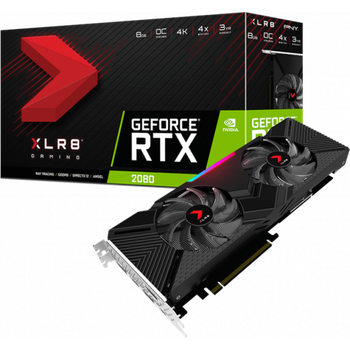 Видеокарта PNY GeForce RTX 2080 8GB XLR8 Gaming Overclocked Edition (VCG20808DFPPB_O)
