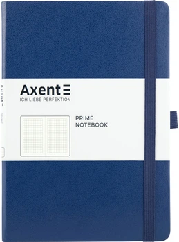 Нотатник Axent Partner Prime 145х210 мм A5 96 аркушів у клітинку Синій (8305-02-A)