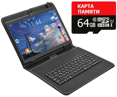 Планшет CONTIXO KT107 3G 10.1" 16GB GPS + Чехол-клавиатура + Карта памяти 64GB