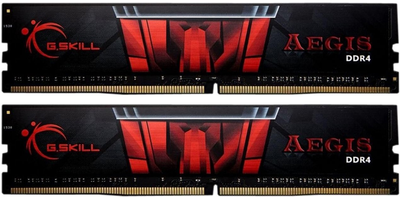 Оперативная память G.Skill DDR4-2666 16384MB PC4-21300 (Kit of 2x8192) Aegis (F4-2666C19D-16GIS)