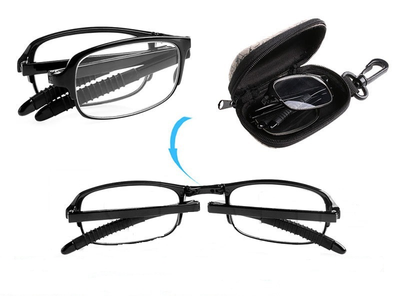 Складные очки для работы за компьютером и чтения Supretto Original (5-5370) Чёрный