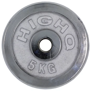 Млинці диски 5 кг 30 мм хромовані HIGHQ SPORT TA-1452-5S