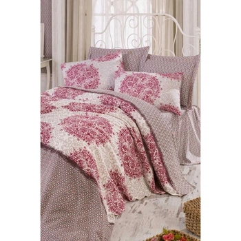 Покрывало пике Eponj Home - Palvin beyaz белый вафельное 160*235