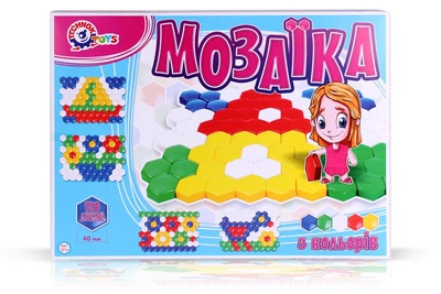 Мозаика для малышей 2, 120 элементов 2216