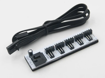 Сплитер разветвитель Deepcool FH-024 5 кулеров 4 pin Fan Hub