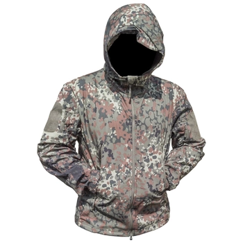 Тактична куртка Soft Shell Lesko A001 Camouflage ACU розмір XL вітровка для чоловіків з кишенями водонепроникна