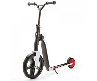Беговел+самокат 2 в 1 Highwayganster white/red Scoot and ride