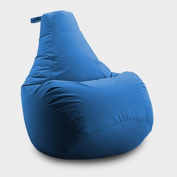 Крісло мішок груша Beans Bag Оксфорд 85*105 см, Колір Синій