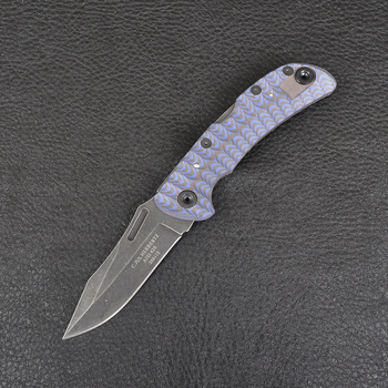 Нож складной Herbertz Strong Blue (длина: 20см, лезвие: 9см), синий