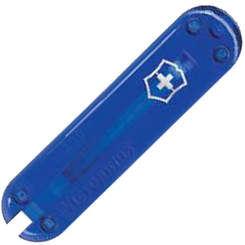 Накладка на ручку ножа Victorinox (58мм), передня, прозора синя C6202.T3