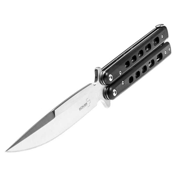 Нож складной Boker Plus Balisong Large (длина: 230мм, лезвие: 102мм), черный