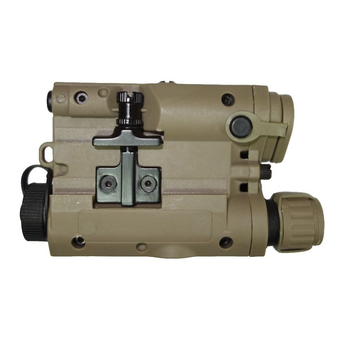 TMC AN/PEQ-15 Battery Case with Red Laser Sight DE (TMC-15LS-DE)
