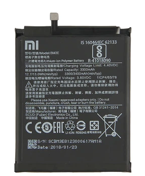 Аккумулятор Xiaomi BM3E (Mi8) 3300mAh [Original PRC] 12 мес. гарантии