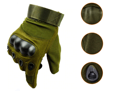 Перчатки  Oakley Для мужчин Армейские, военные, тактические XL Зеленый (1005-668-02)