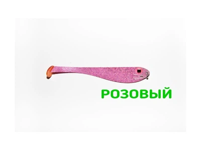 Приманка плоская Asmak 01-6spk Shad 6см Розовый