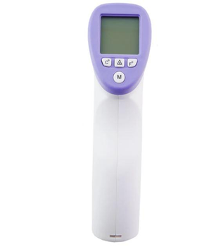 Безконтактний інфрачервоний термометр Non-contact для дітей (біло-бузковий)
