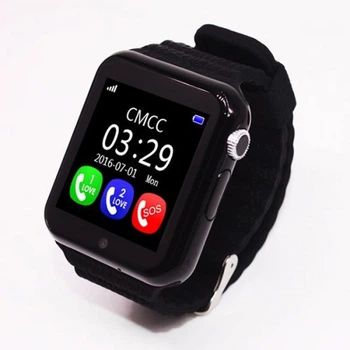 Умные GPS-часы Wonlex Smart Watch V7k черные
