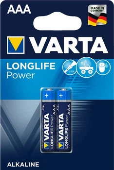 Батарейка Varta Longlife Power AAA/LR03 BL 2шт