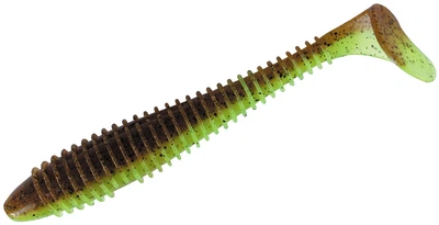 Силікон Keitech Swing Impact FAT 4.3" 6 шт. 401 Greenpumpkin PP Chart (15510870)