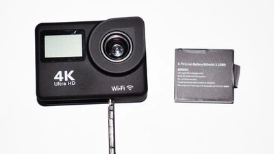 Екшн камера Action Camera&nbsp;A2 Wi-Fi 4k з двома екранами&nbsp;з можливістю знімання в FullHD