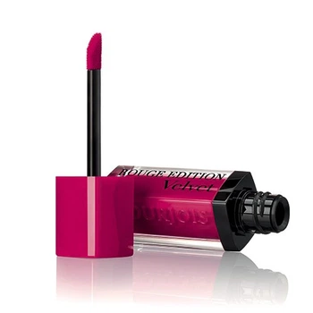 Рідка матова помада Bourjois Rouge Edition Velvet 06 фуксія 7,7 g (3052503260617)