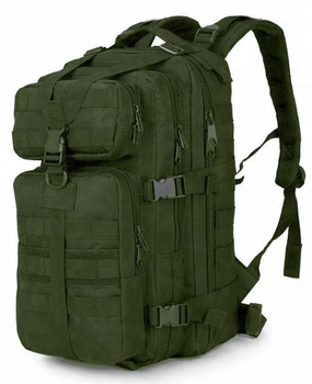 Армейский Тактический Рюкзак REEBOW 30л Городской Туристический, зеленый (2014-1)