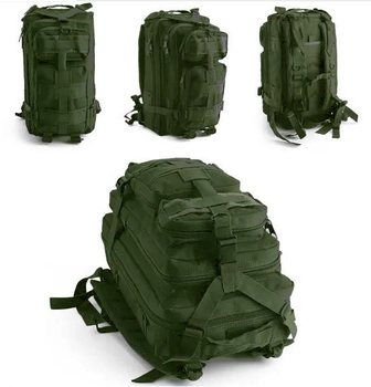 Армейский Тактический Рюкзак REEBOW 25л Городской Туристический, зеленый (2013-1)