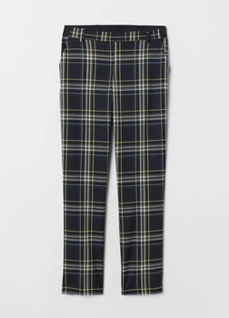 Брюки H&M 34 Черный 0695545_клетка_11