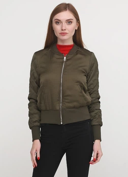 Куртка-бомбер H&M 32 хакі 0314522