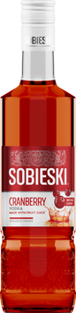 Алкогольний напій Sobieski Cranberry 0.5 л 40% (4770053221825)