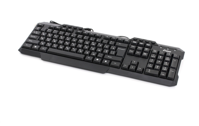 Клавіатура Frime FKBM-120 USB; RUS/UKR, Black