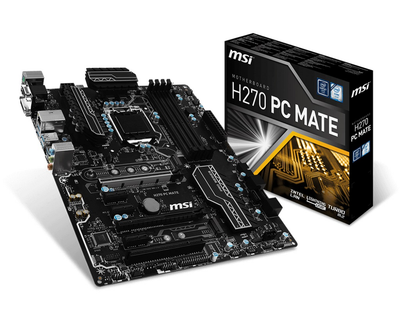 Материнская плата MSI H270 PC MATE Socket 1151