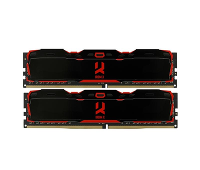 Модуль памяти DDR4 2x8GB/3200 GOODRAM Iridium X Black (IR-X3200D464L16S/16GDC)